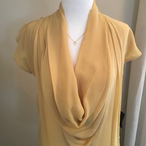 NWT! Robert Rodriguez Silk Top